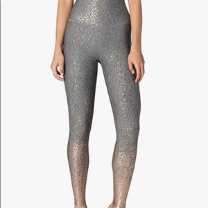 Beyond Yoga rose gold ombré leggings